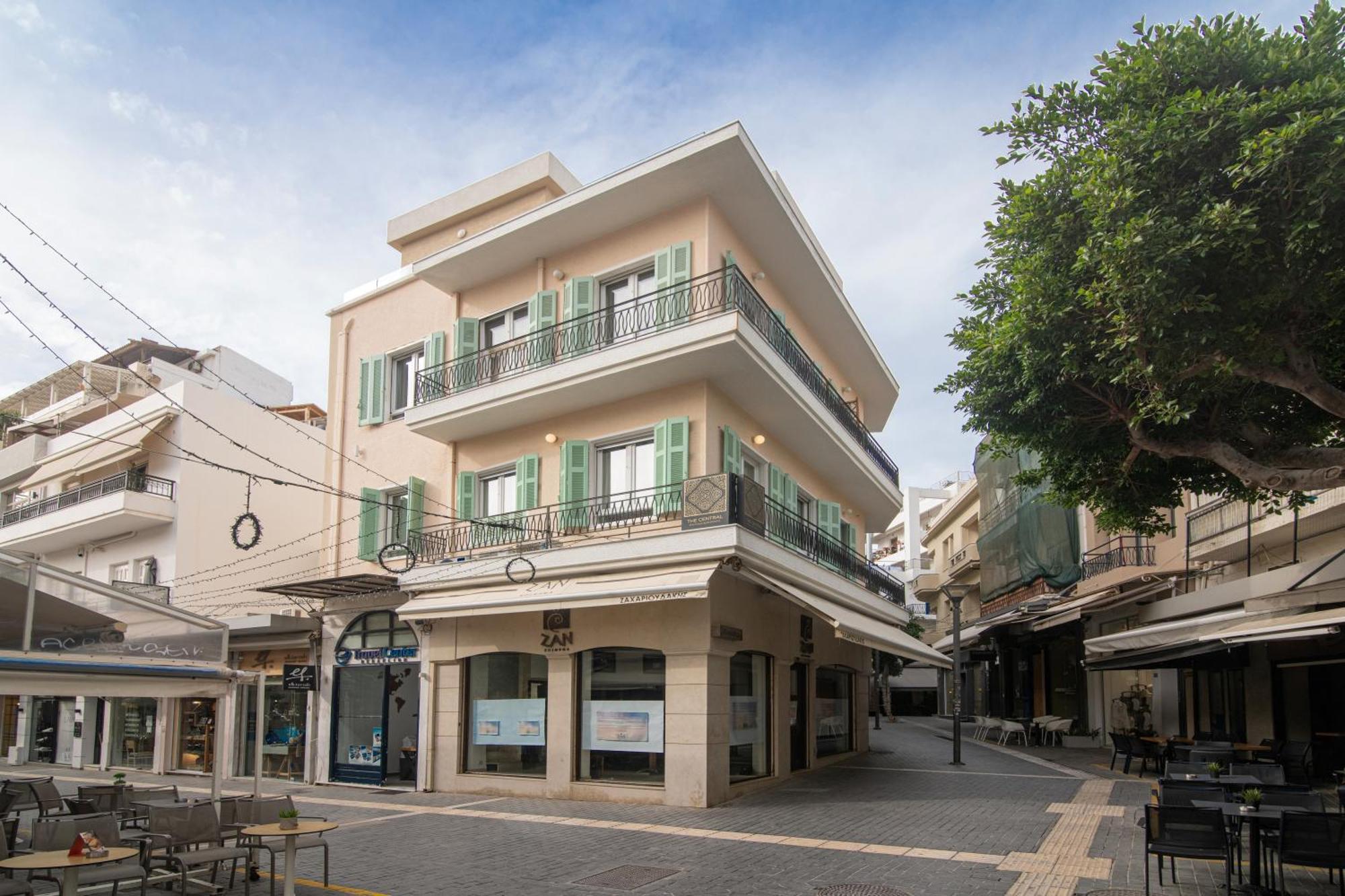The Central Boutique Apartments Heraclión Exterior foto